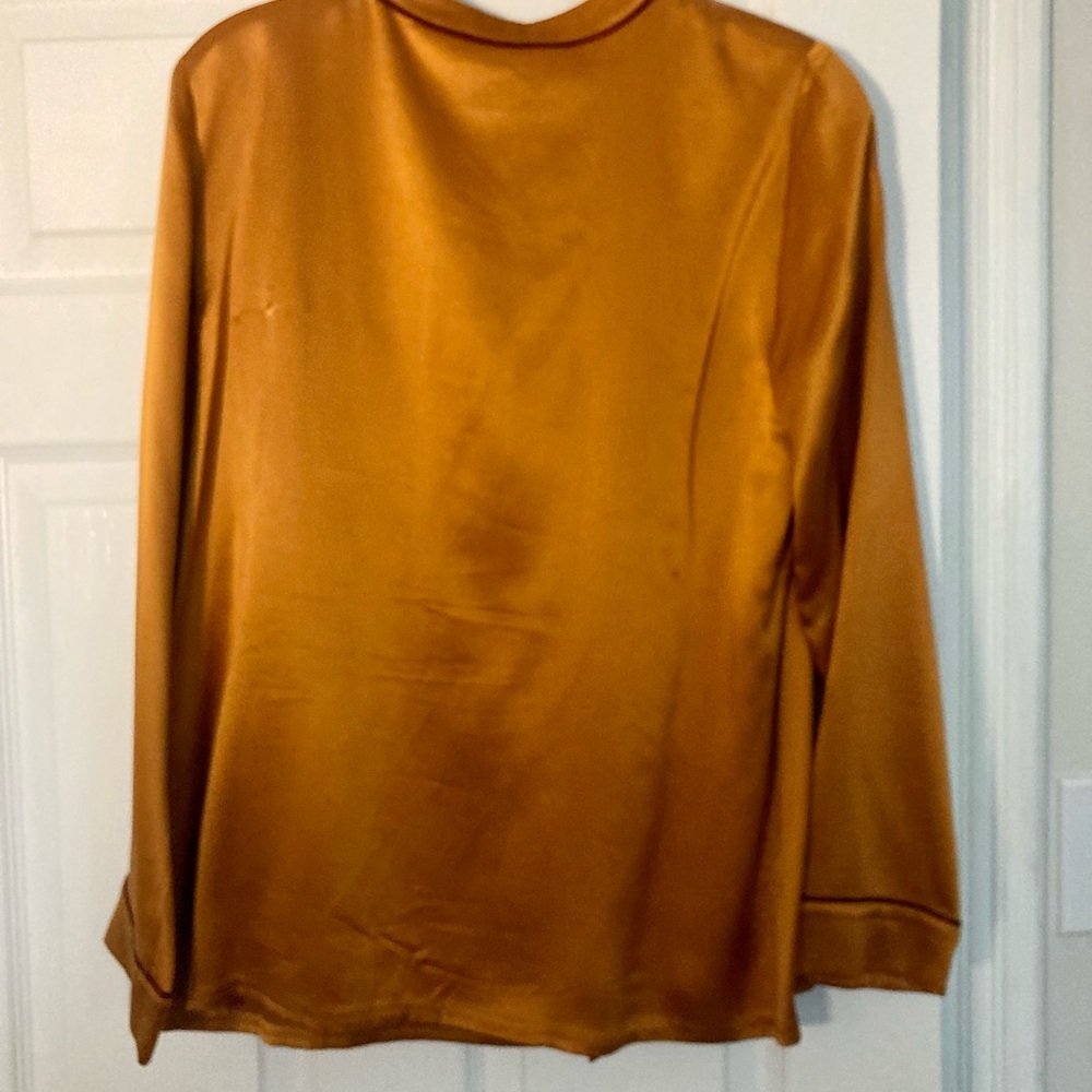 Marc by Marc Jacobs Silk Mandarin Collar Shirt - Picture 3 of 3